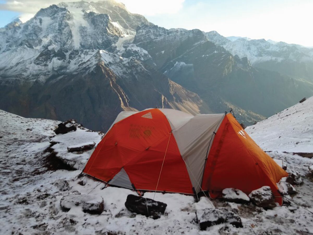 Carpa de Pablo en Cristo Redentor