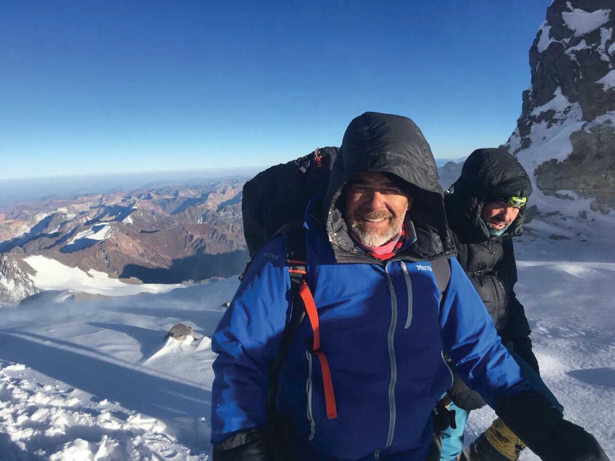 Julián y Guille subiendo