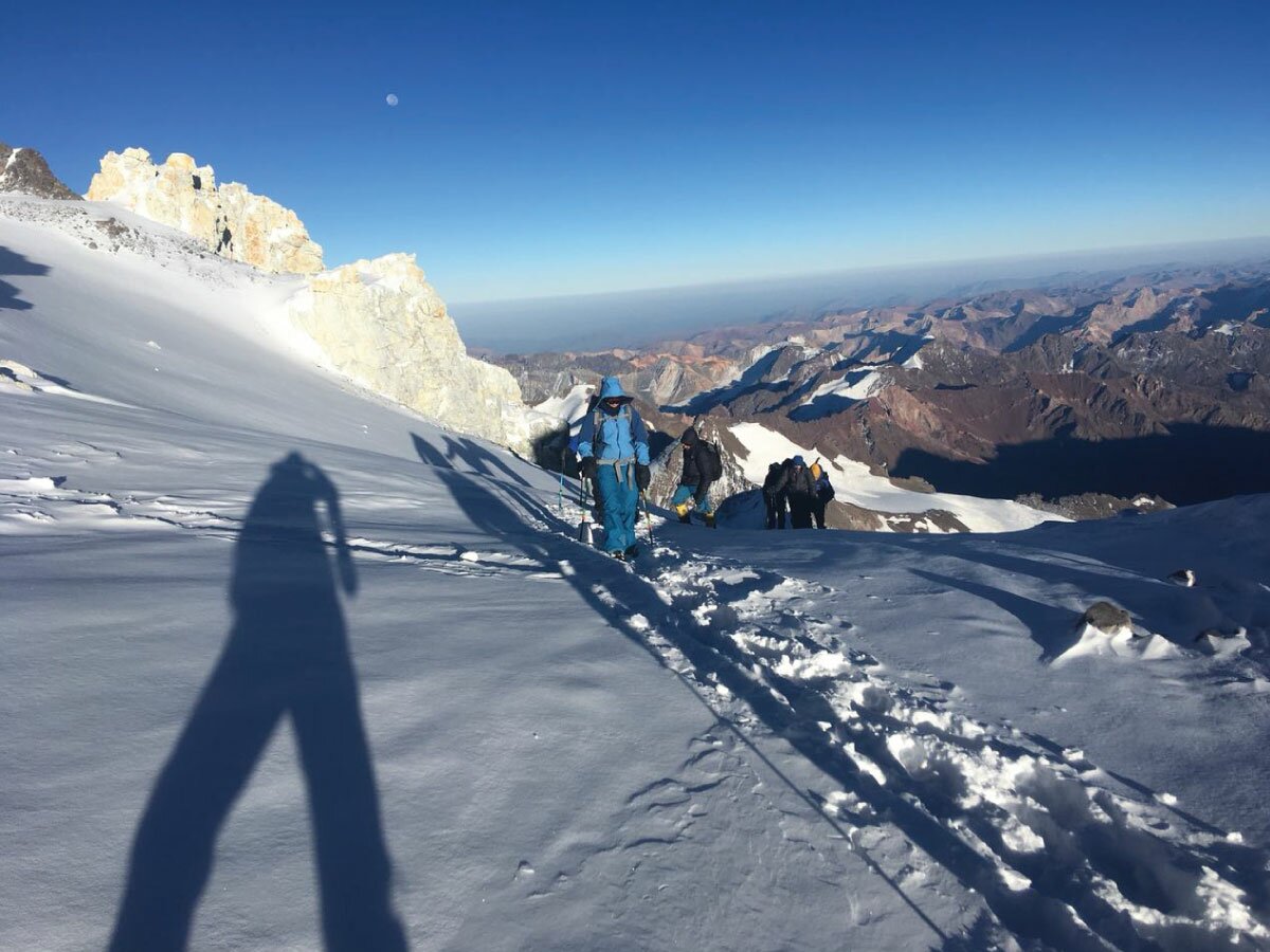 Ultimos pasos antes de la cumbre