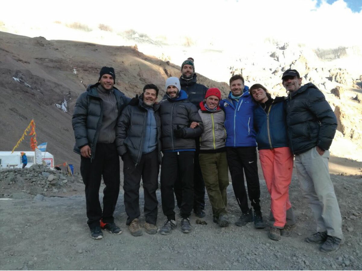 Ezequiel, Julián, Alvaro, Oberto, Herman, Pablo, Gilda y Fer